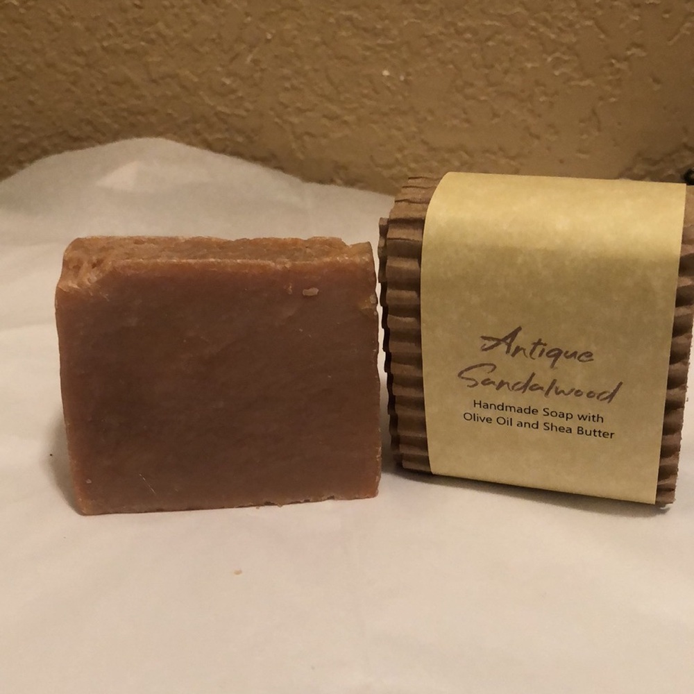 New unused Antique Sandalwood Handmade Soap. The bar is approximately 5 ounces. - Picture 9 of 16